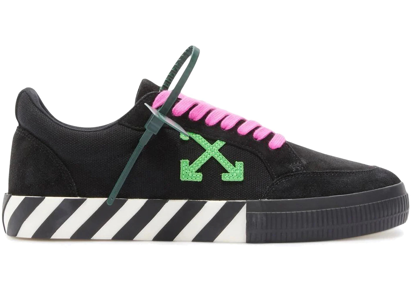 Off-White Vulc Low Black Green