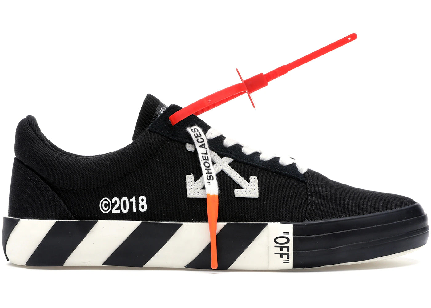 OFF-WHITE  Vulc Low Black