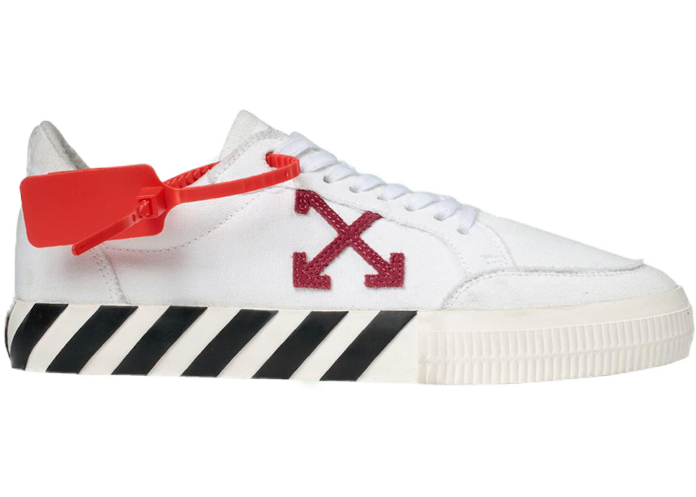 OFF-WHITE Vulc Low Canvas White Violet SS20 (Women's)