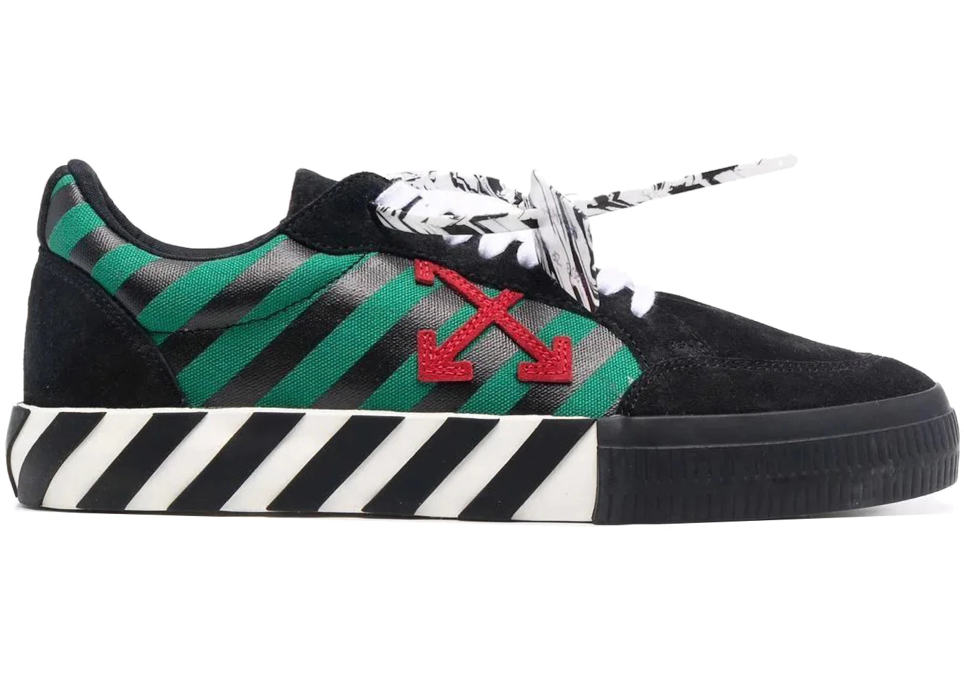 Off-White Vulc Low Green Black