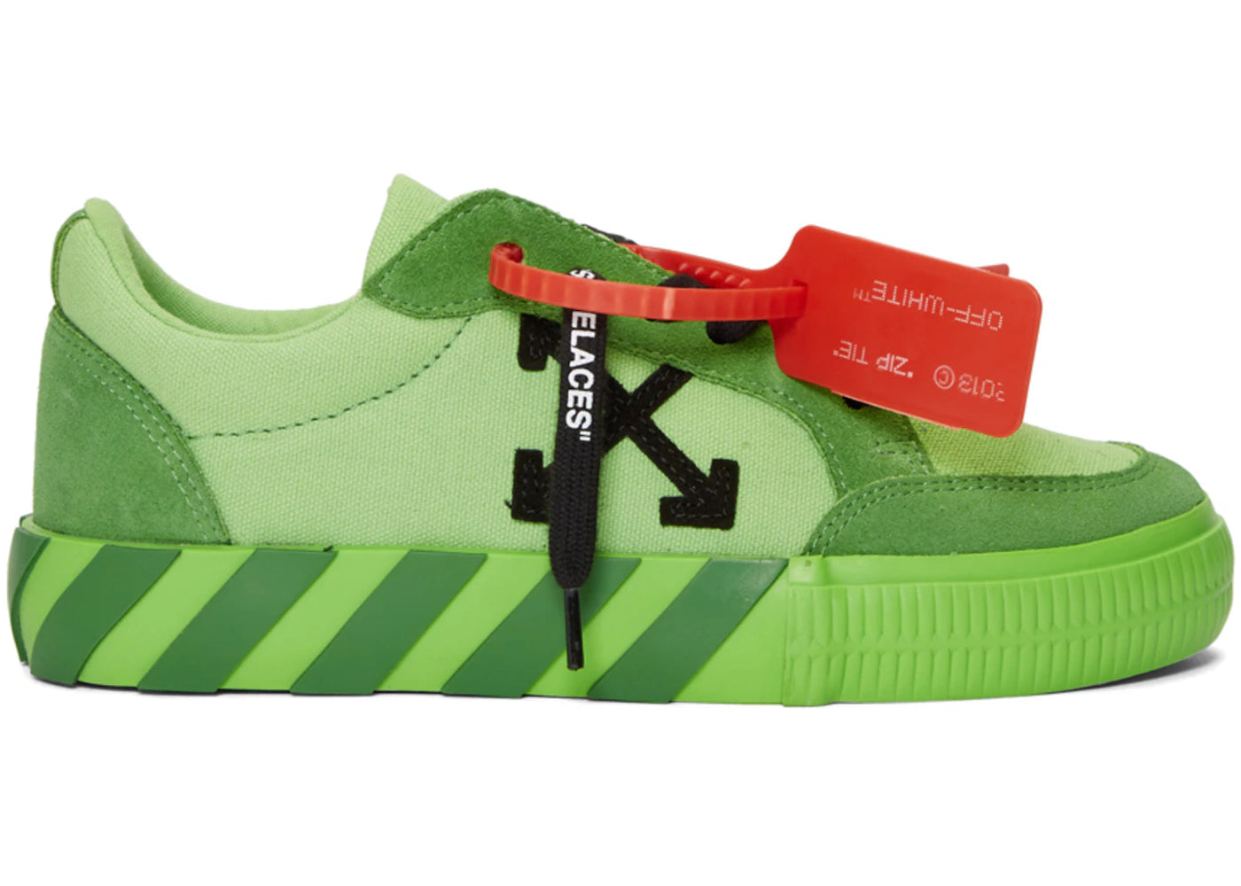 OFF-WHITE Vulc Low Green Canvas FW19 (Women's)