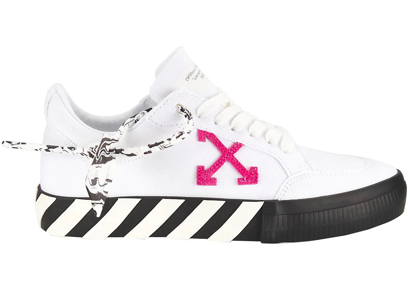 Off-White Vulc Low White Fuchsia