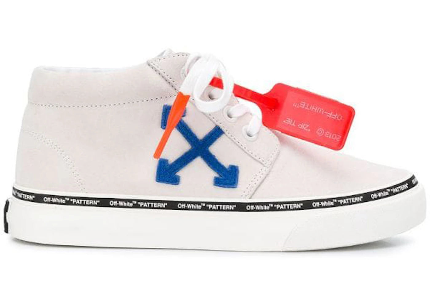 Off-White Vulcanized Skate Cream