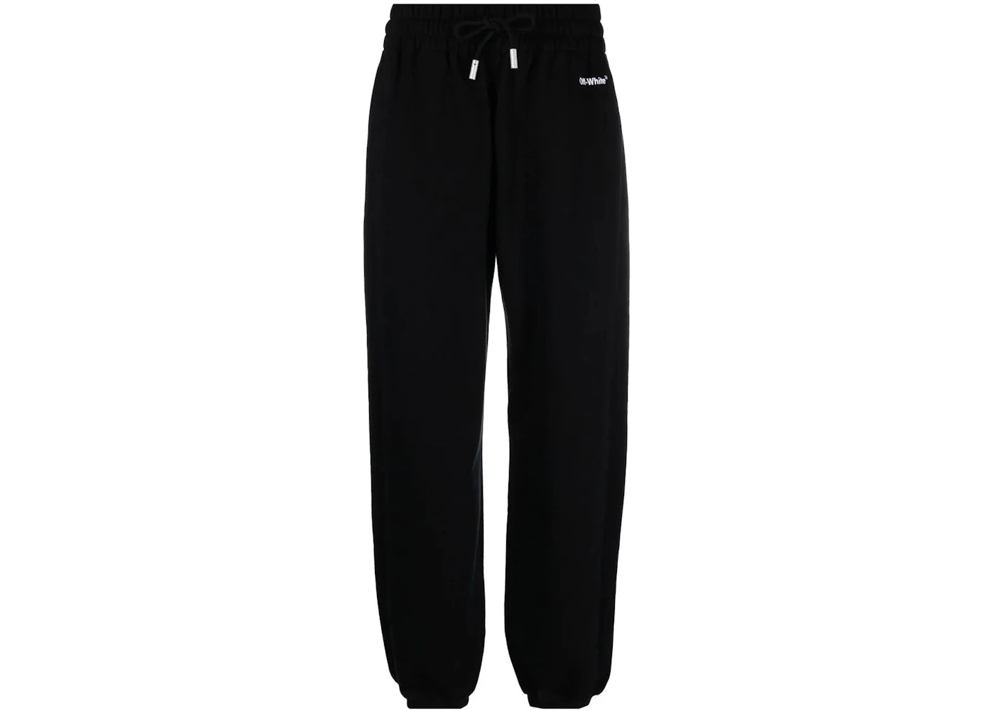 OFF-WHITE Women's For All Helv Relaxed Sweatpants Black/White