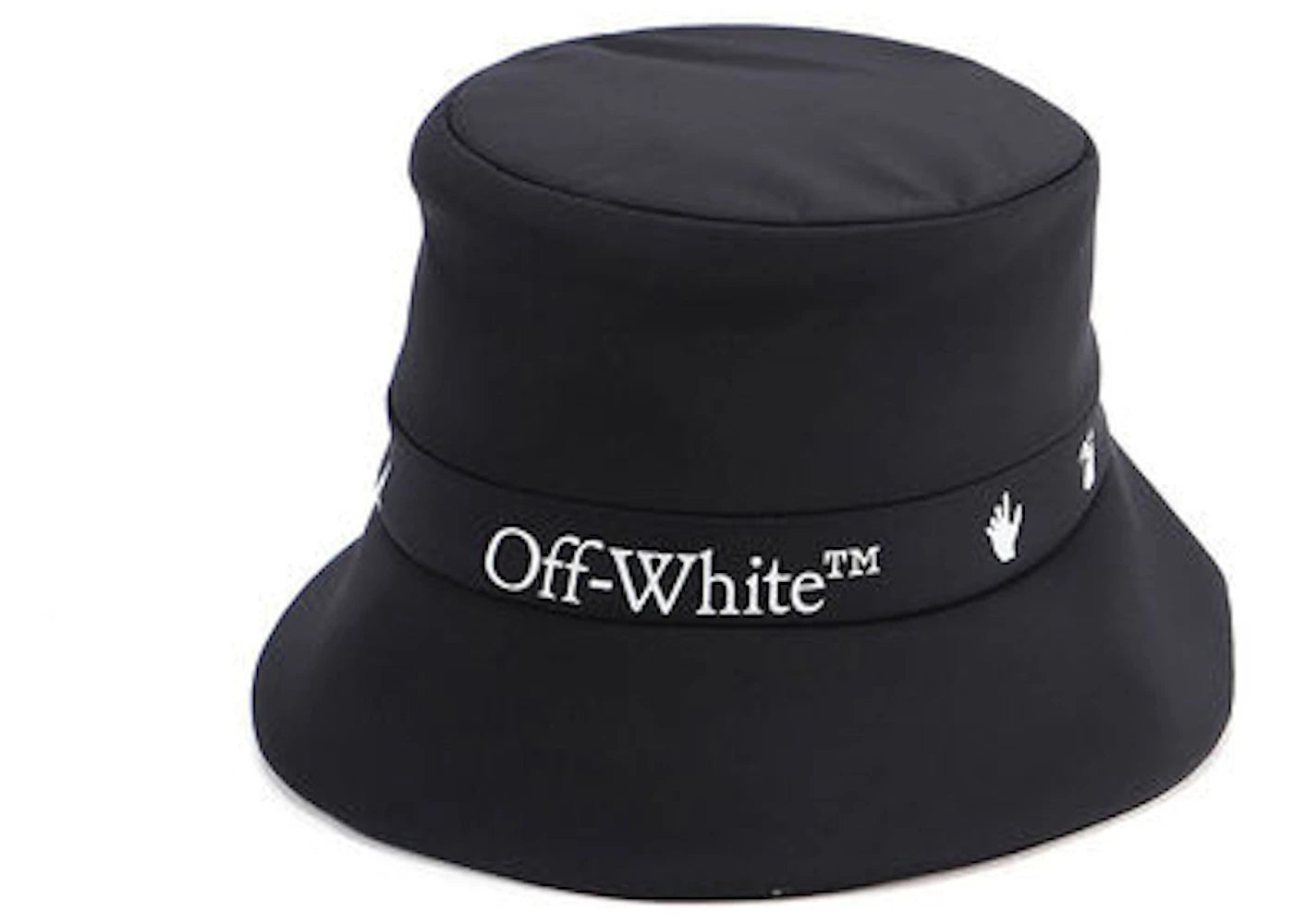 OFF-WHITE Women's OW Logo Bucket Hat Black