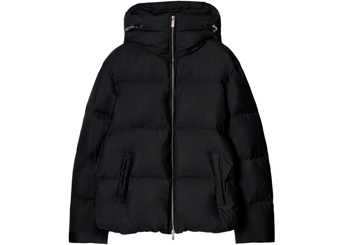 OFF-WHITE Zip-Fastening Padded Jacket Black