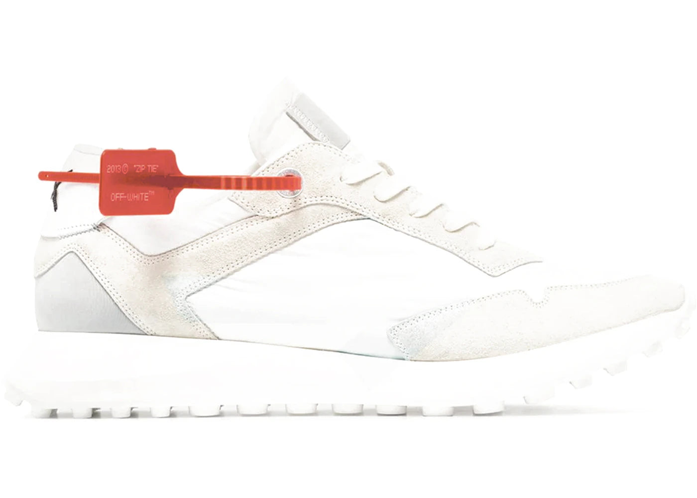 OFF-WHITE Zip Tie Low Top White