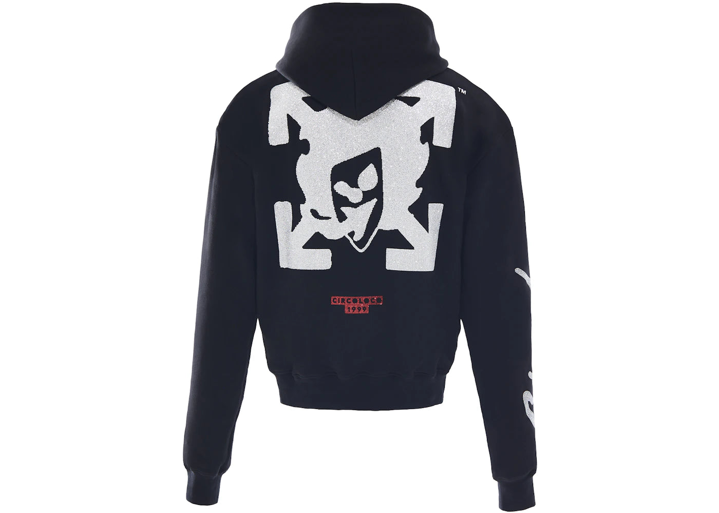 OFF-WHITE x Circoloco Hoodie Black