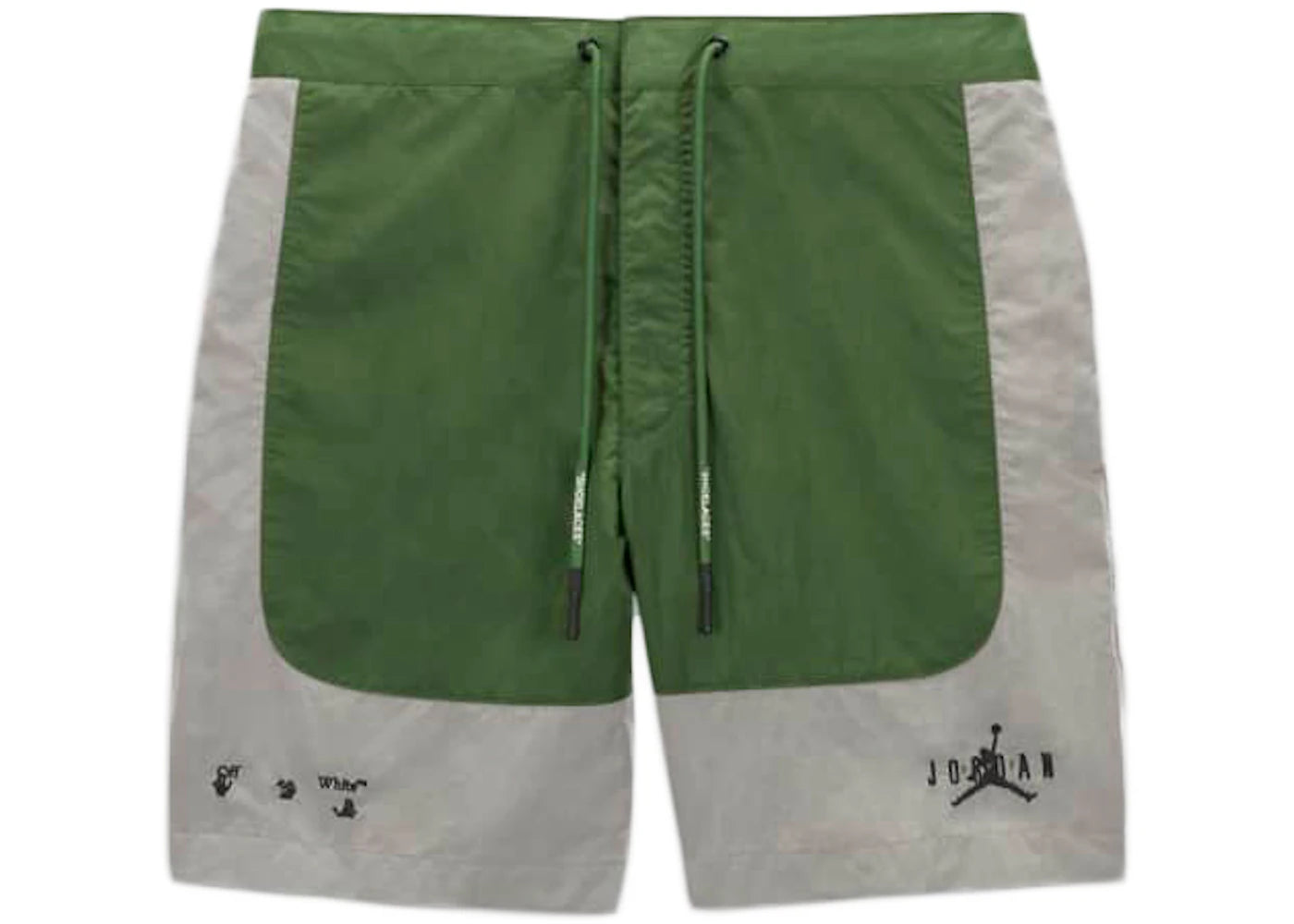 OFF-WHITE x Jordan Shorts (Asia Sizing) Green/Grey