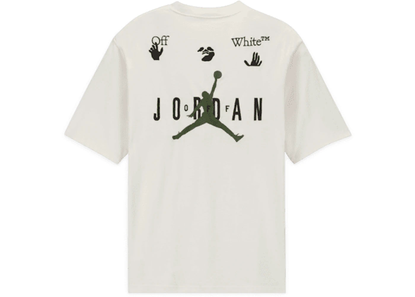 OFF-WHITE x Jordan T-shirt (Asia Sizing) White