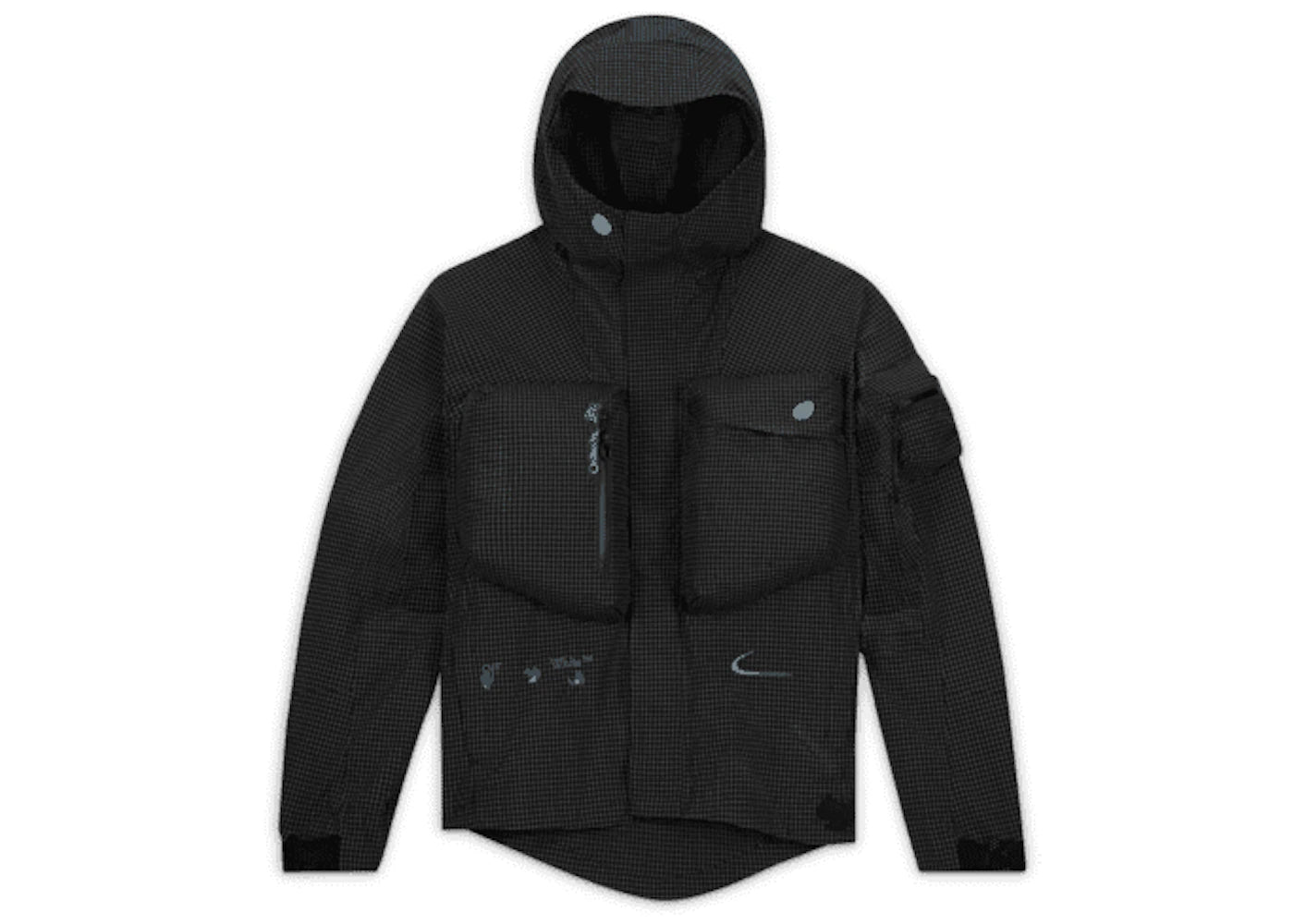 OFF-WHITE x Nike 004 Jacket (Asia Sizing) Black