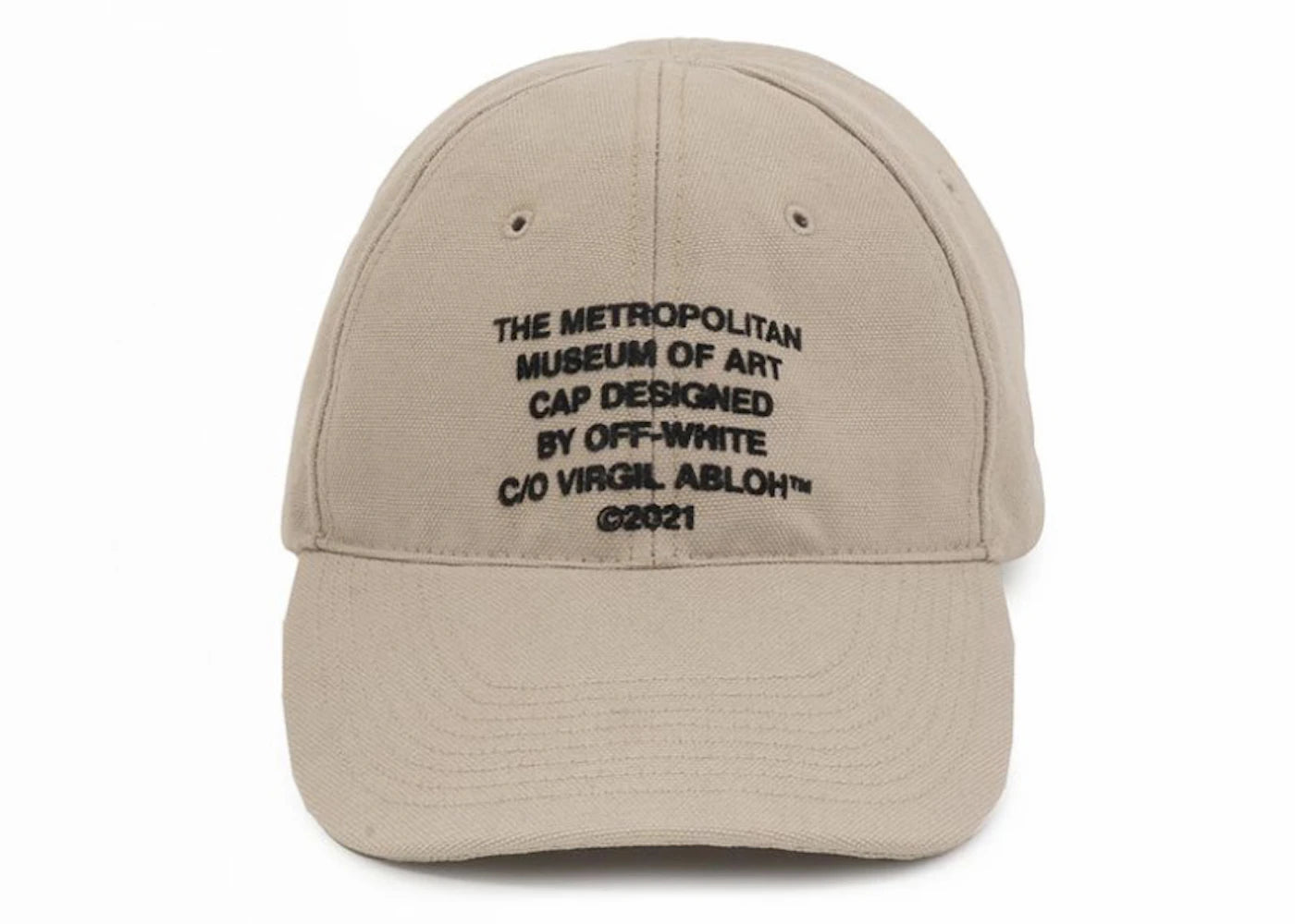 OFF-WHITE x The Met Cap Neutral