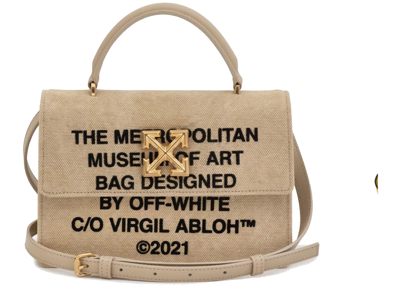 Off-White x The Met Handbag Neutral