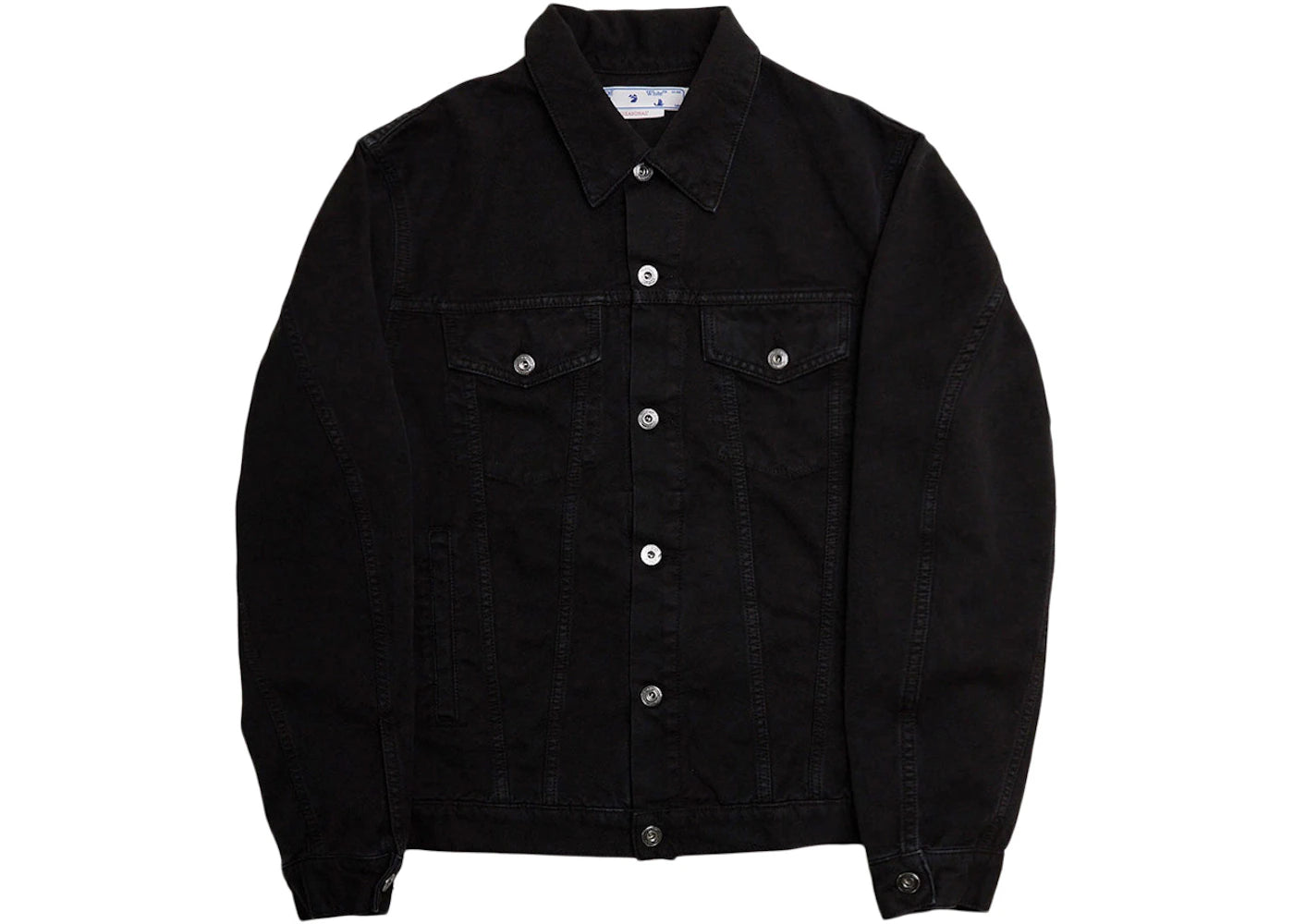 OFF-WHITE Wave Off Canvas Skate Jacket Black