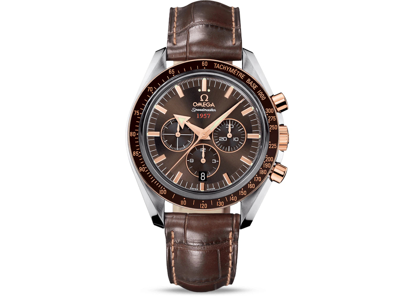 Omega Speedmaster Broad Arrow Rose Gold 321.93.42.50.13.001