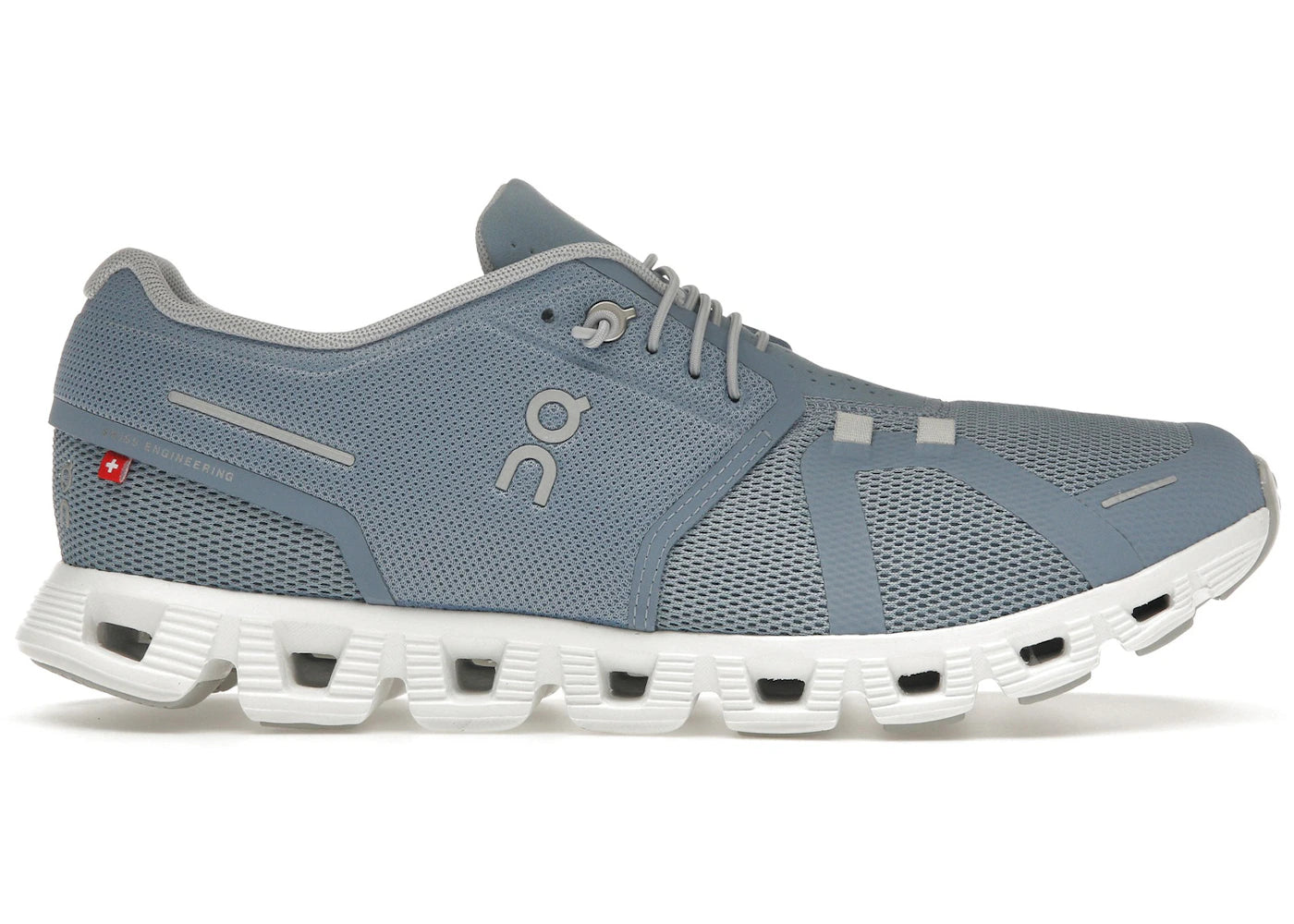 On Running Cloud 5 Chambray White