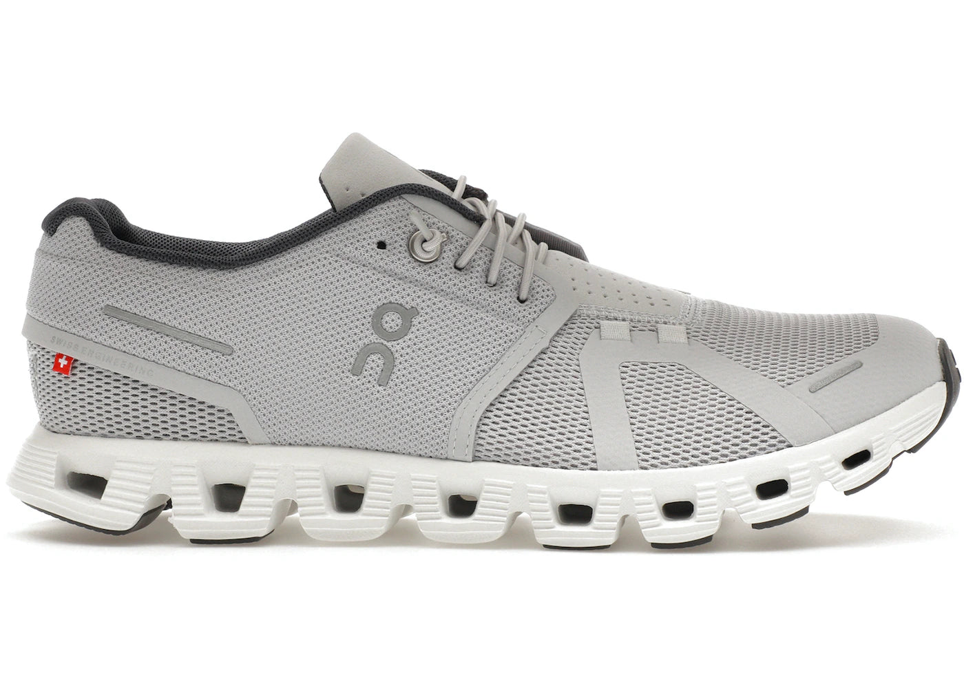 On Running Cloud 5 Glacier Grey White