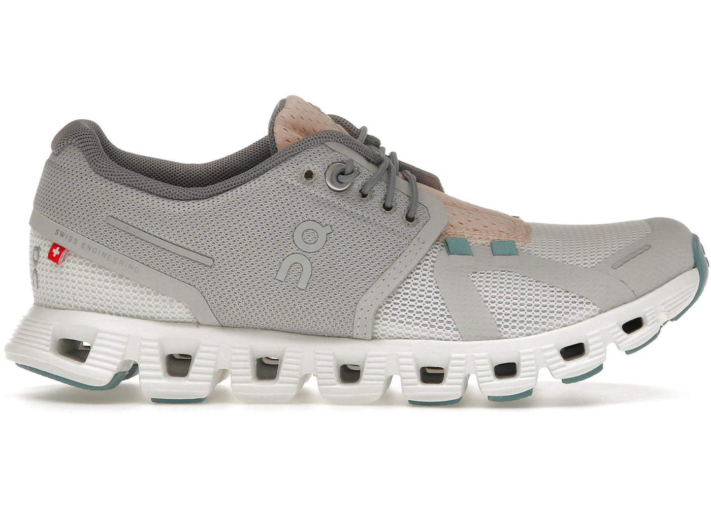 On Running Cloud 5 Push Glacier Undyed White (Women's)