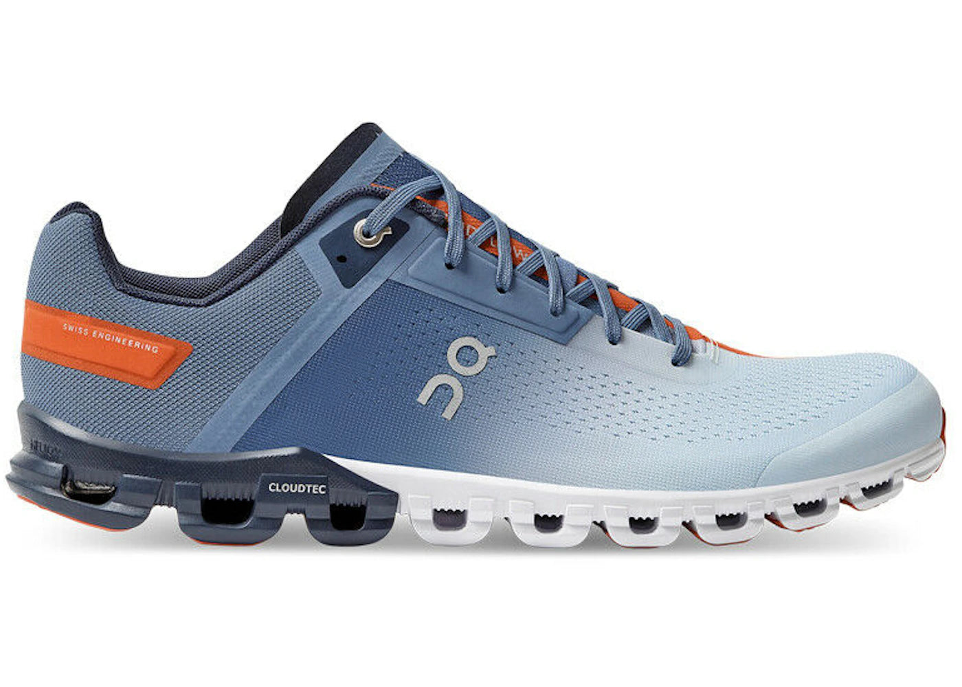 On Running Cloudflow 3.0 Lake Blue Flare Orange