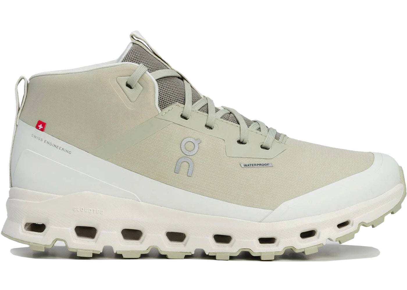 On Running Cloudroam Waterproof Chalk Ice (Women's)