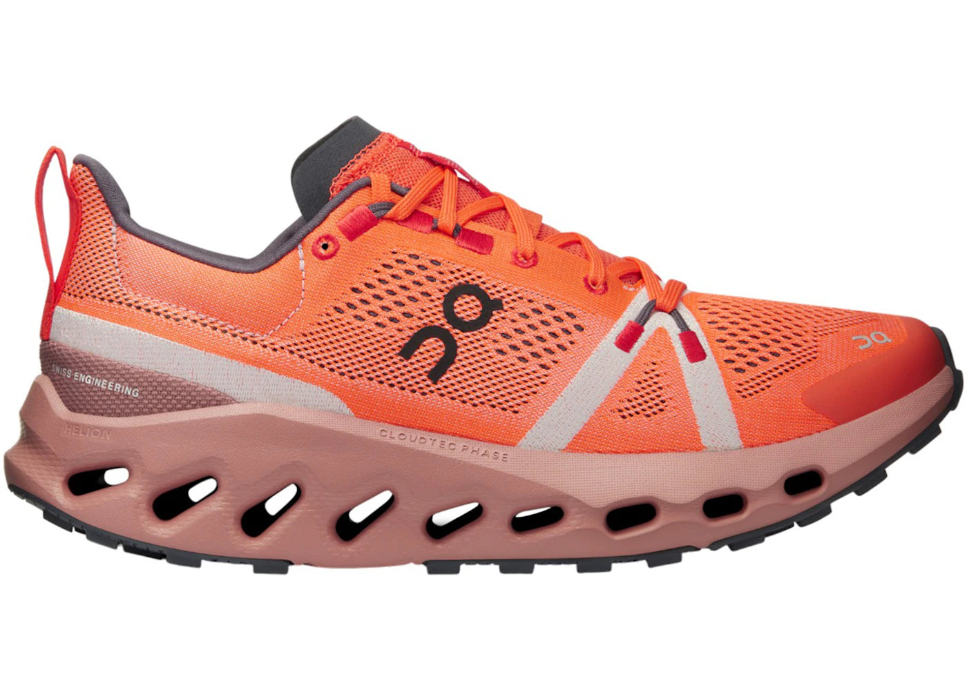 On Running Cloudsurfer Trail Flame Dustrose (Women's)