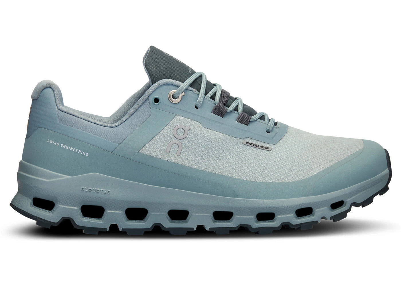 On Running Cloudvista Waterproof Glacier Cobble (Women's)