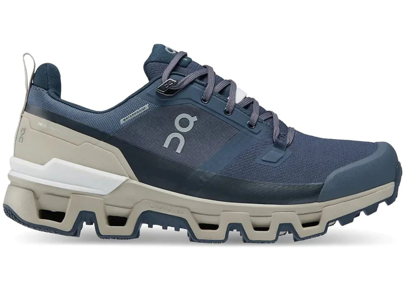 On Running Cloudwander Waterproof Navy Desert (Women's)