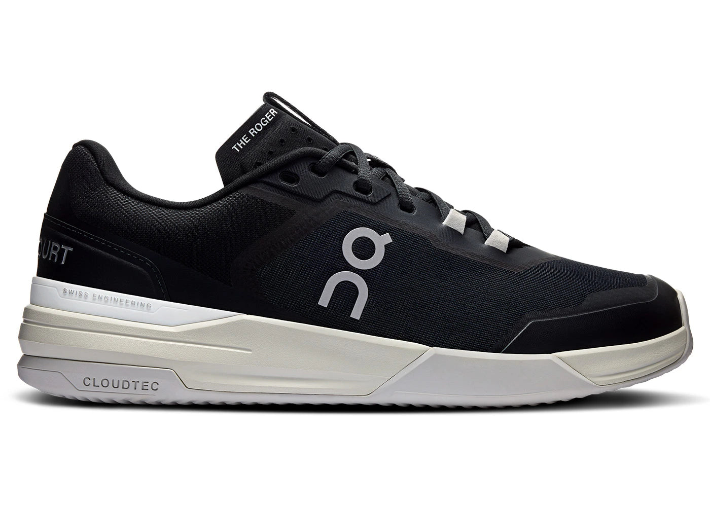 On The Roger Advantage Pro Clay Black White