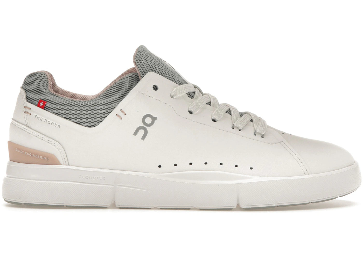 On The Roger Advantage White Rose (Women's)