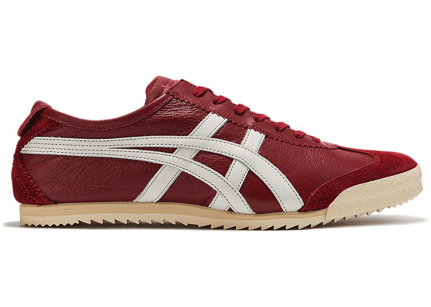 Onitsuka Tiger Mexico 66 Deluxe NM Burgundy White