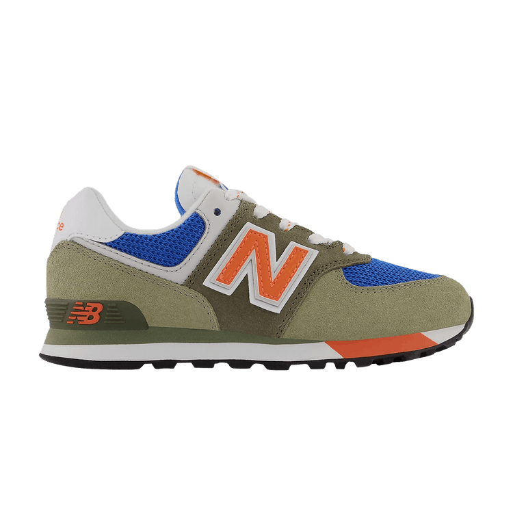 New Balance 574 True Camo Vibrant Orange (PS)