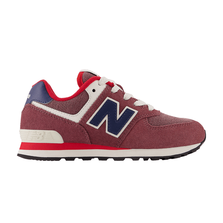 New Balance 574 Washed Burgundy Navy (PS)