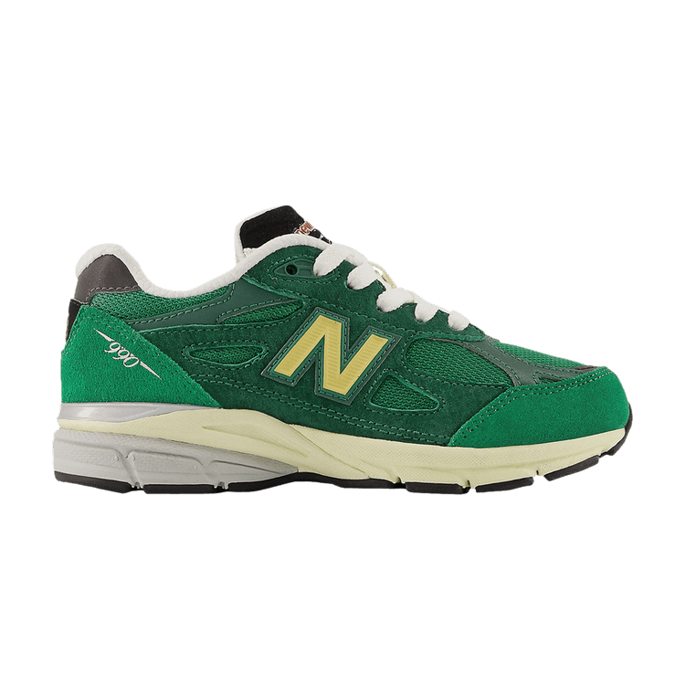 New Balance 990v3 Varsity Green Gold (PS)