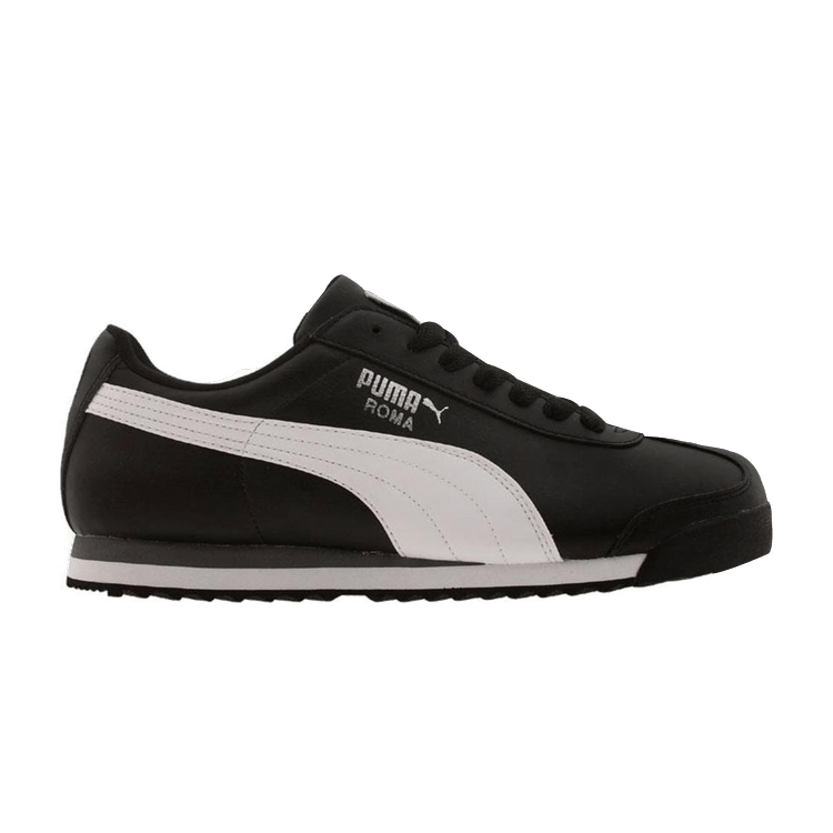 Puma Roma Basic Black-White-Puma Silver