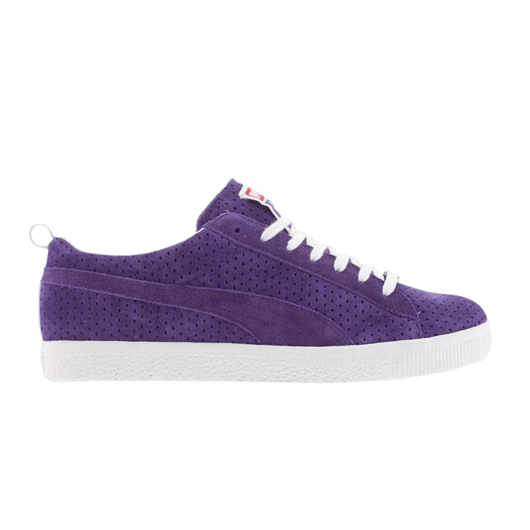 Puma Clyde X Undefeated Gametime Violet/White-Team Yellow