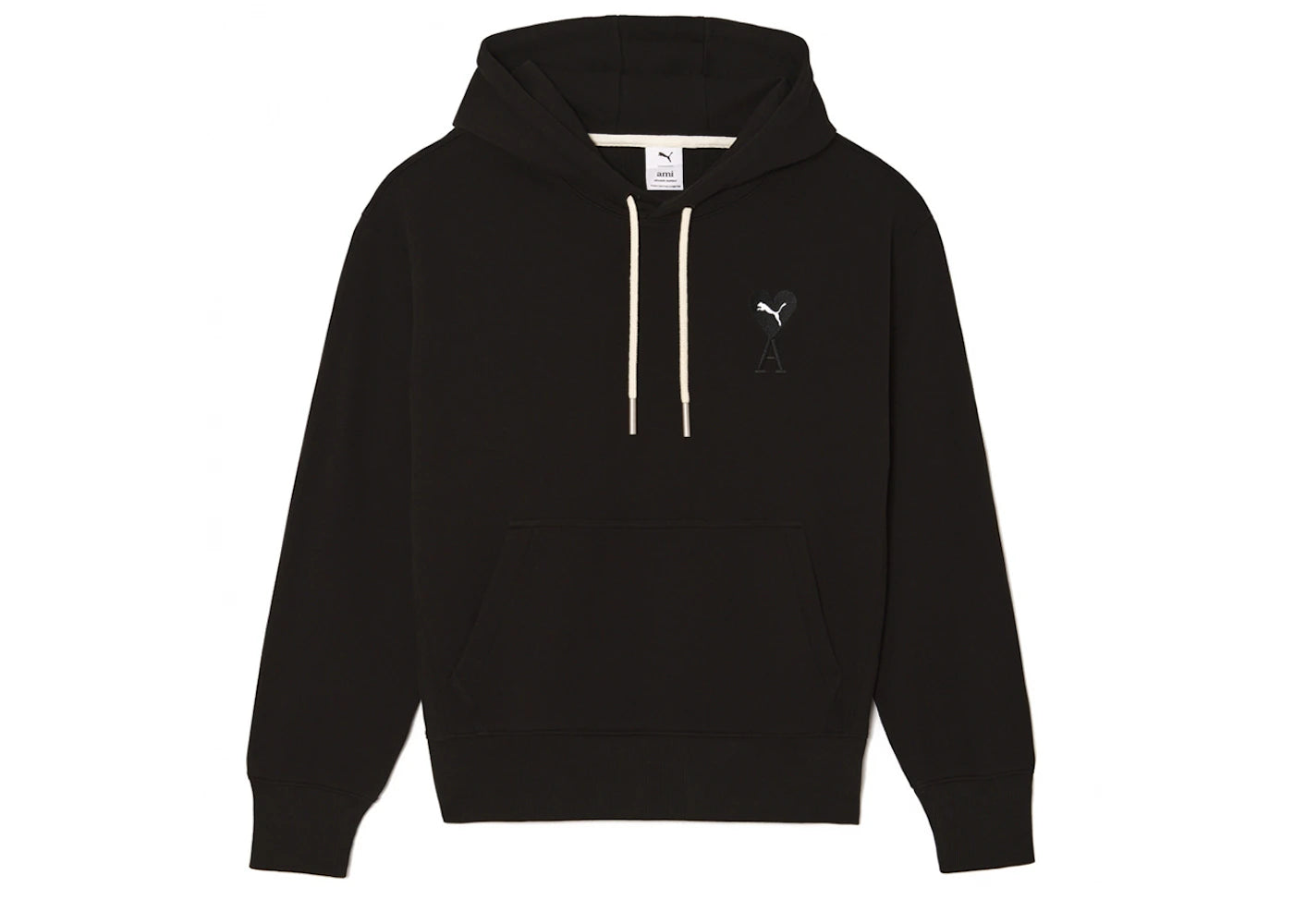 Puma x Ami Pullover Hoodie Black