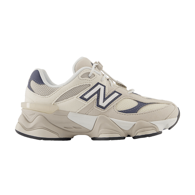 New Balance 9060 Moonrock Linen Lace Toggle (Wide) (PS)