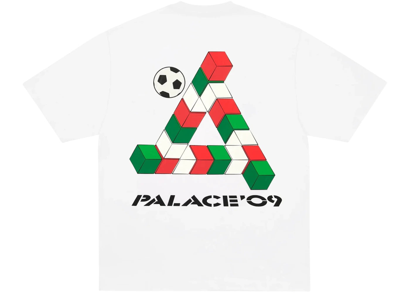 Palace 09 Tri-Ferg T-Shirt White