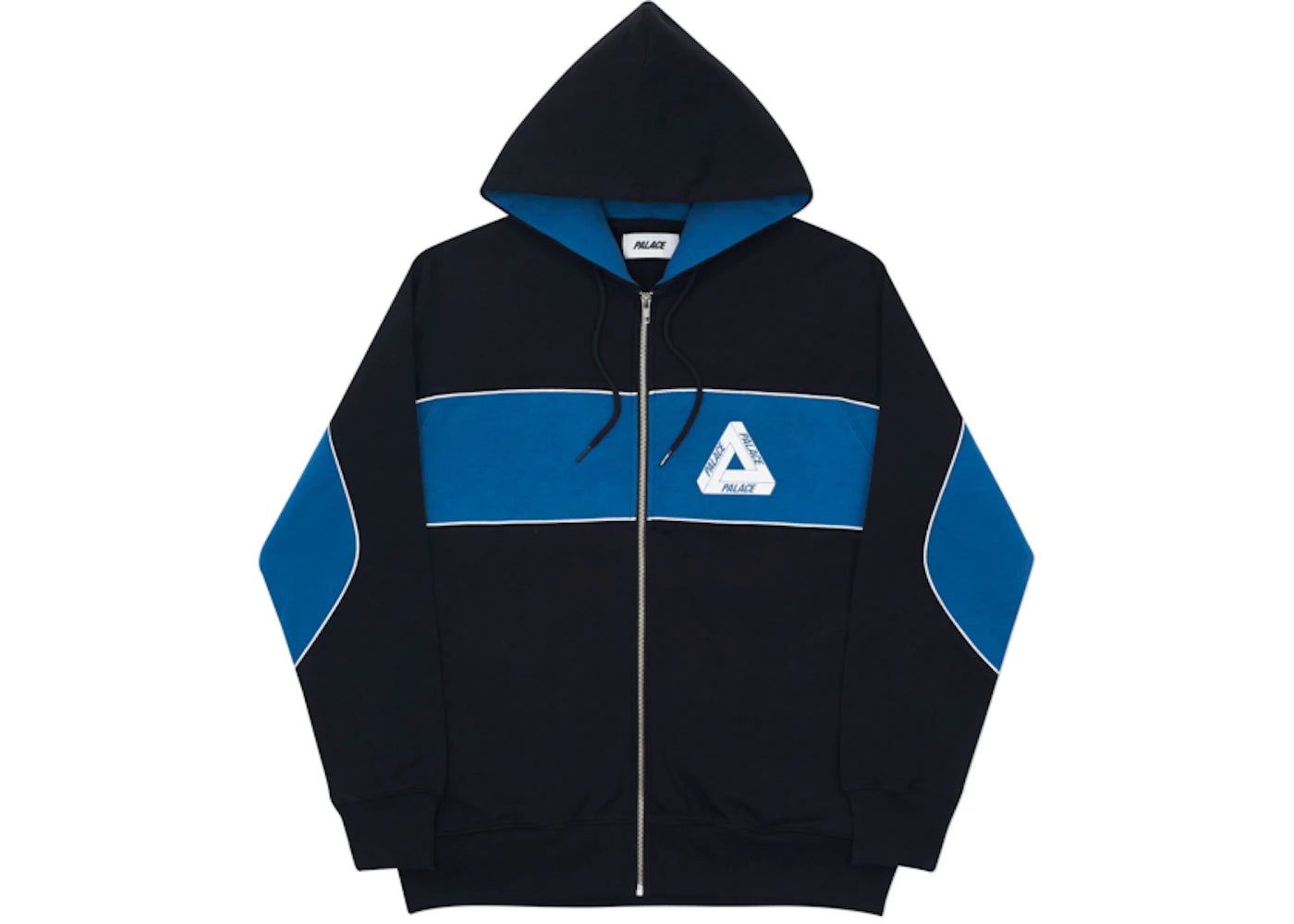 Palace 2 Tone Hood Black/Blue