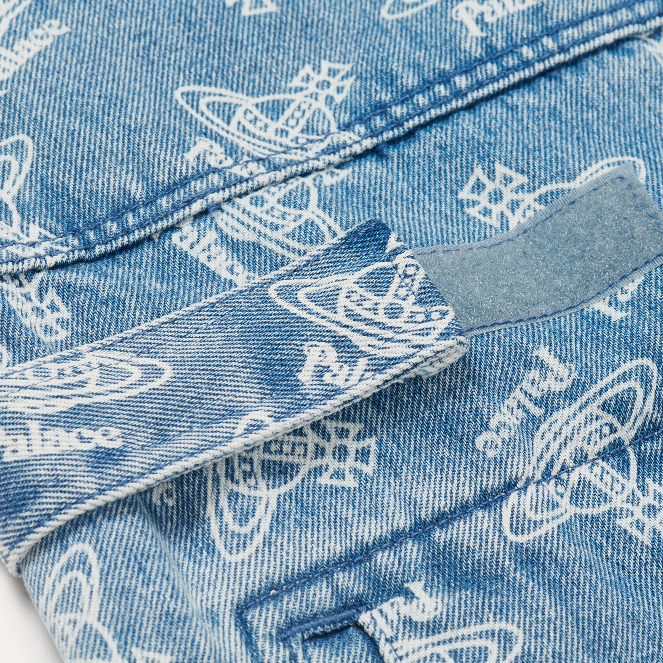 Palace Vivienne Westwood Denim Flight Suit Orb Stone Wash – Side Kicks