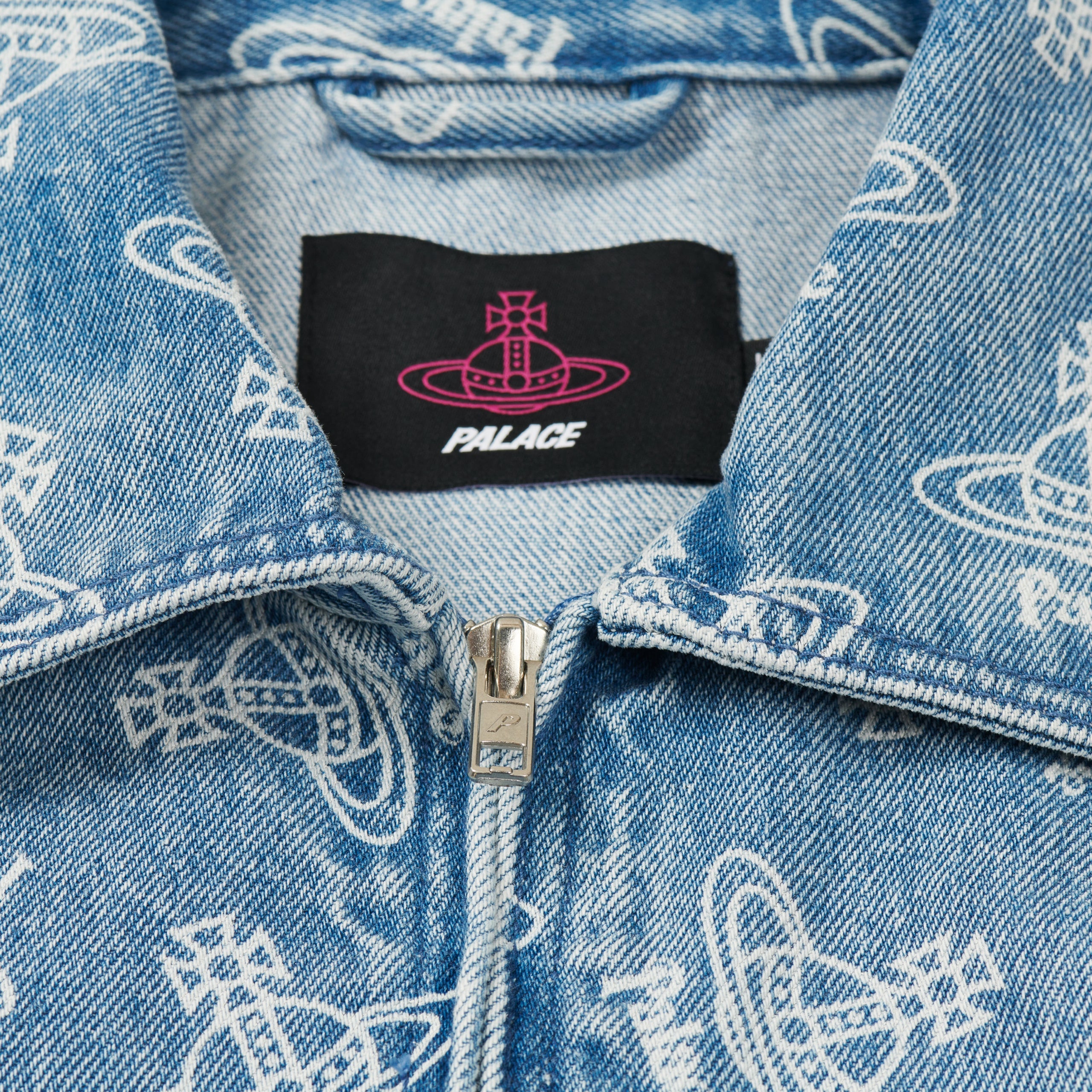 Palace Vivienne Westwood Denim Flight Suit Orb Stone Wash – Side Kicks