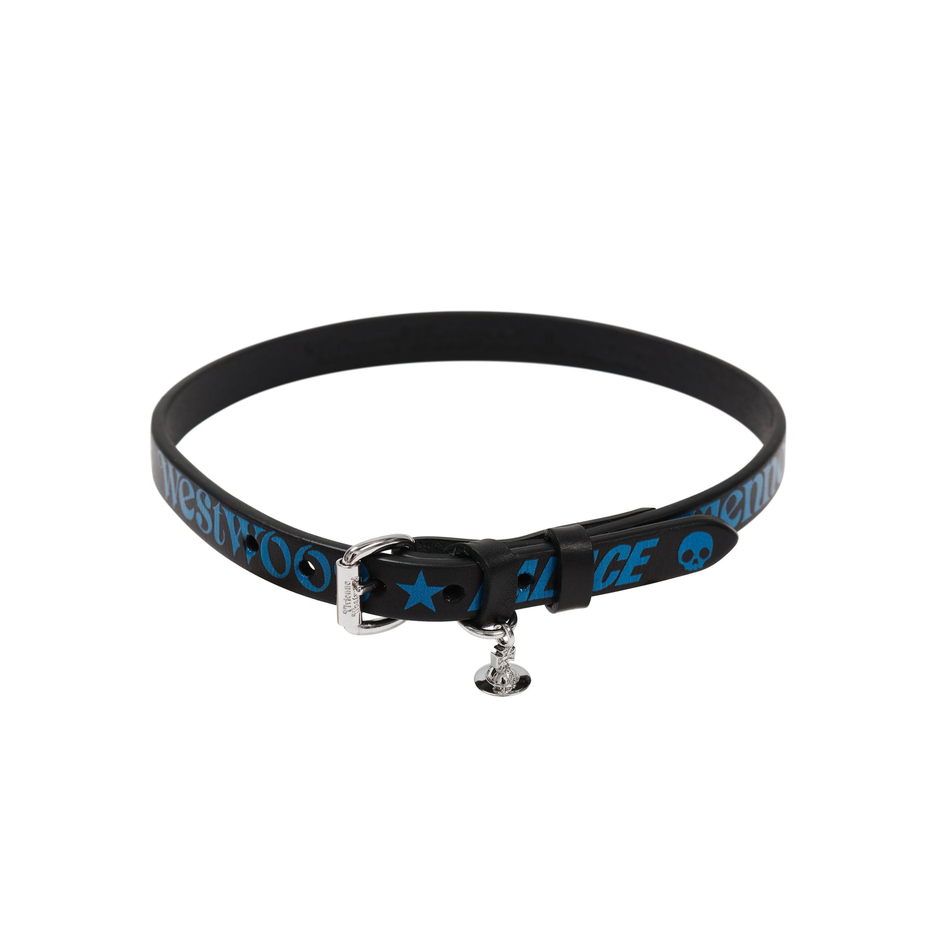 Palace Vivienne Westwood Leather Choker Black – Side Kicks