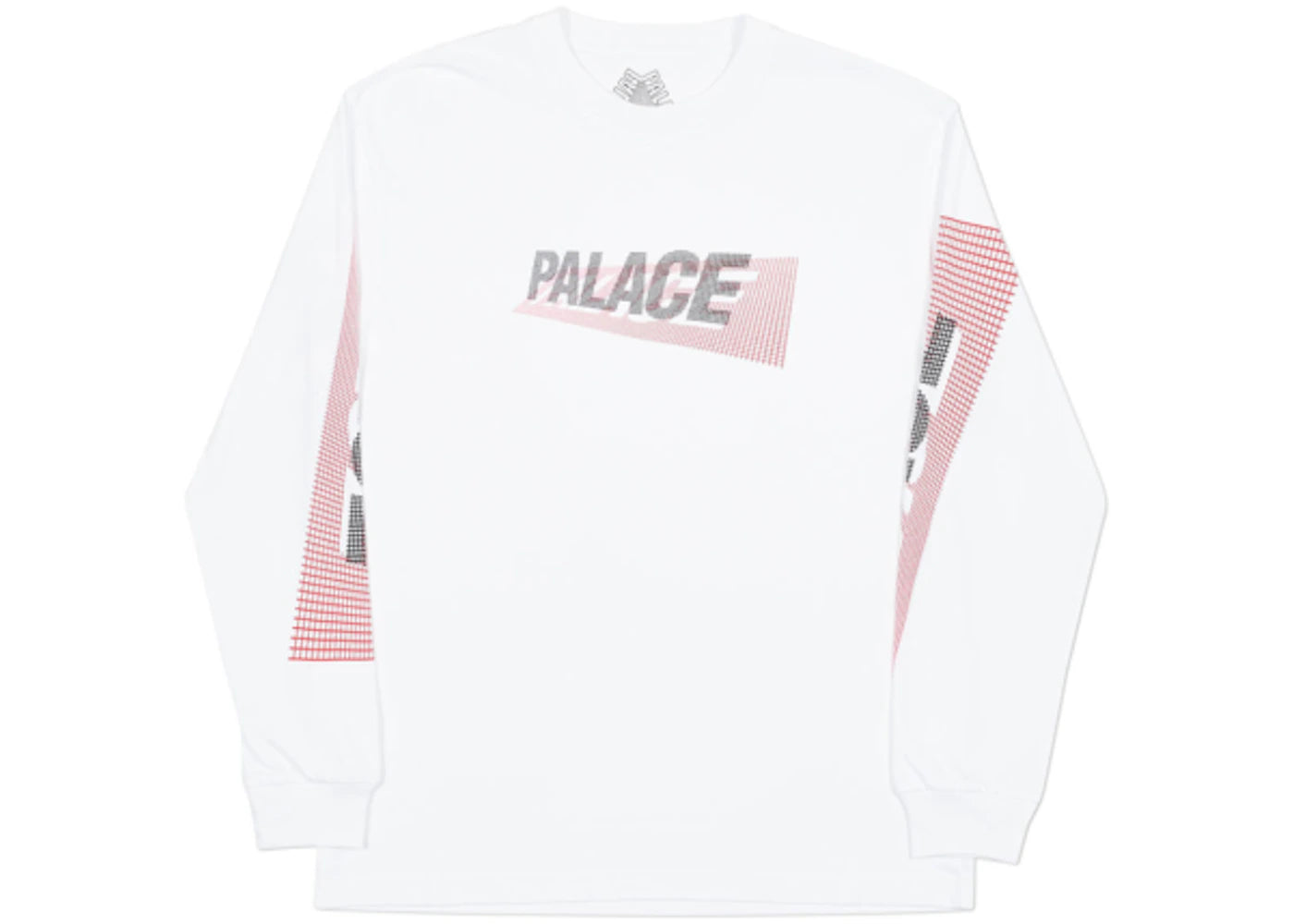 Palace 3-P Longsleeve White