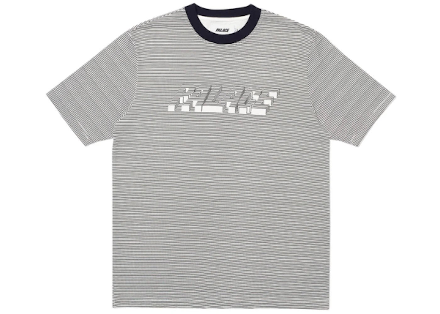 Palace 3D Stripe T-shirt Black/White