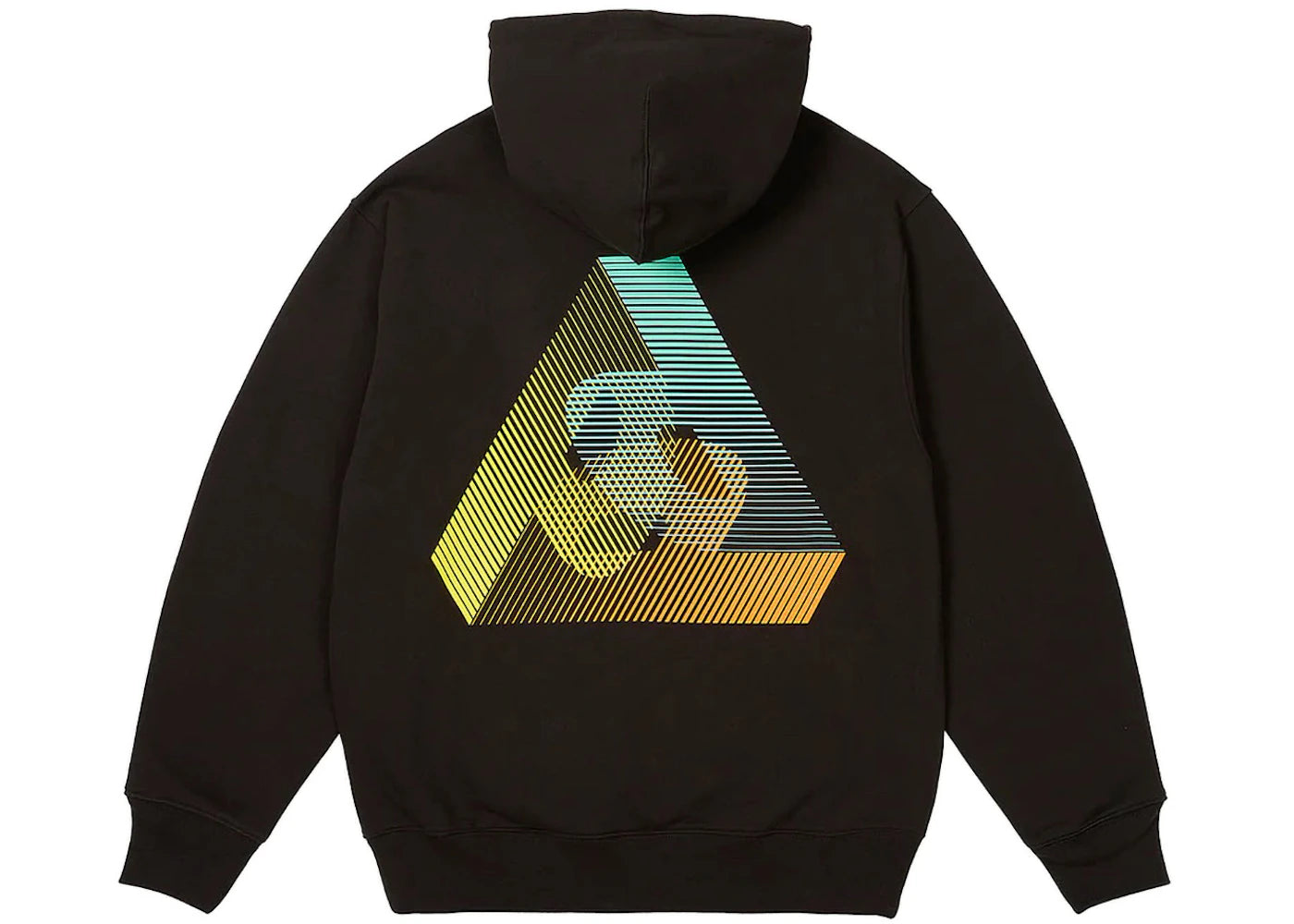 Palace 3P Fade Hood Black