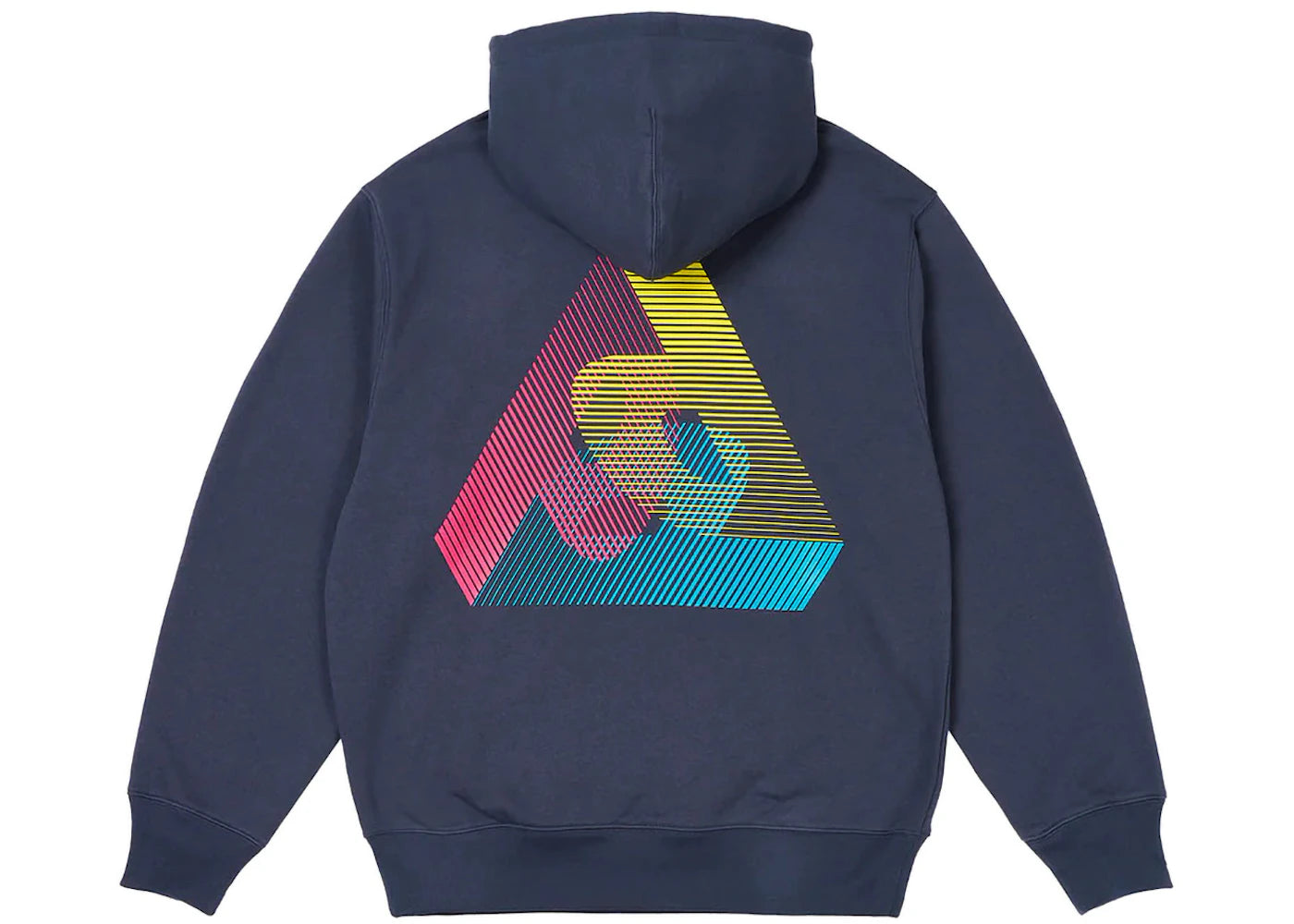 Palace 3P Fade Hood Navy