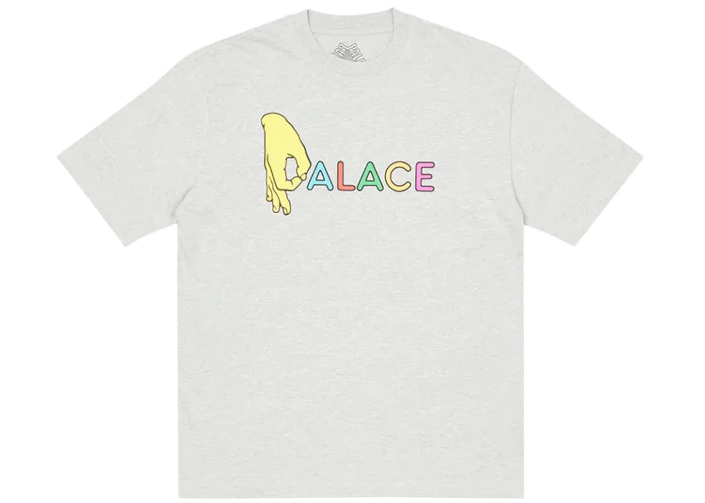Palace A-Ok T-shirt Grey Marl