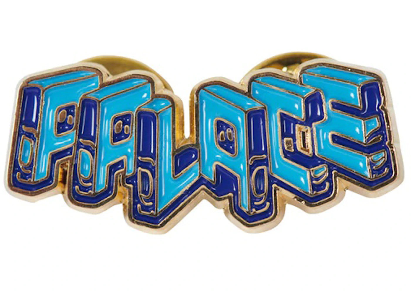 Palace A Palace Pin Badge Blue