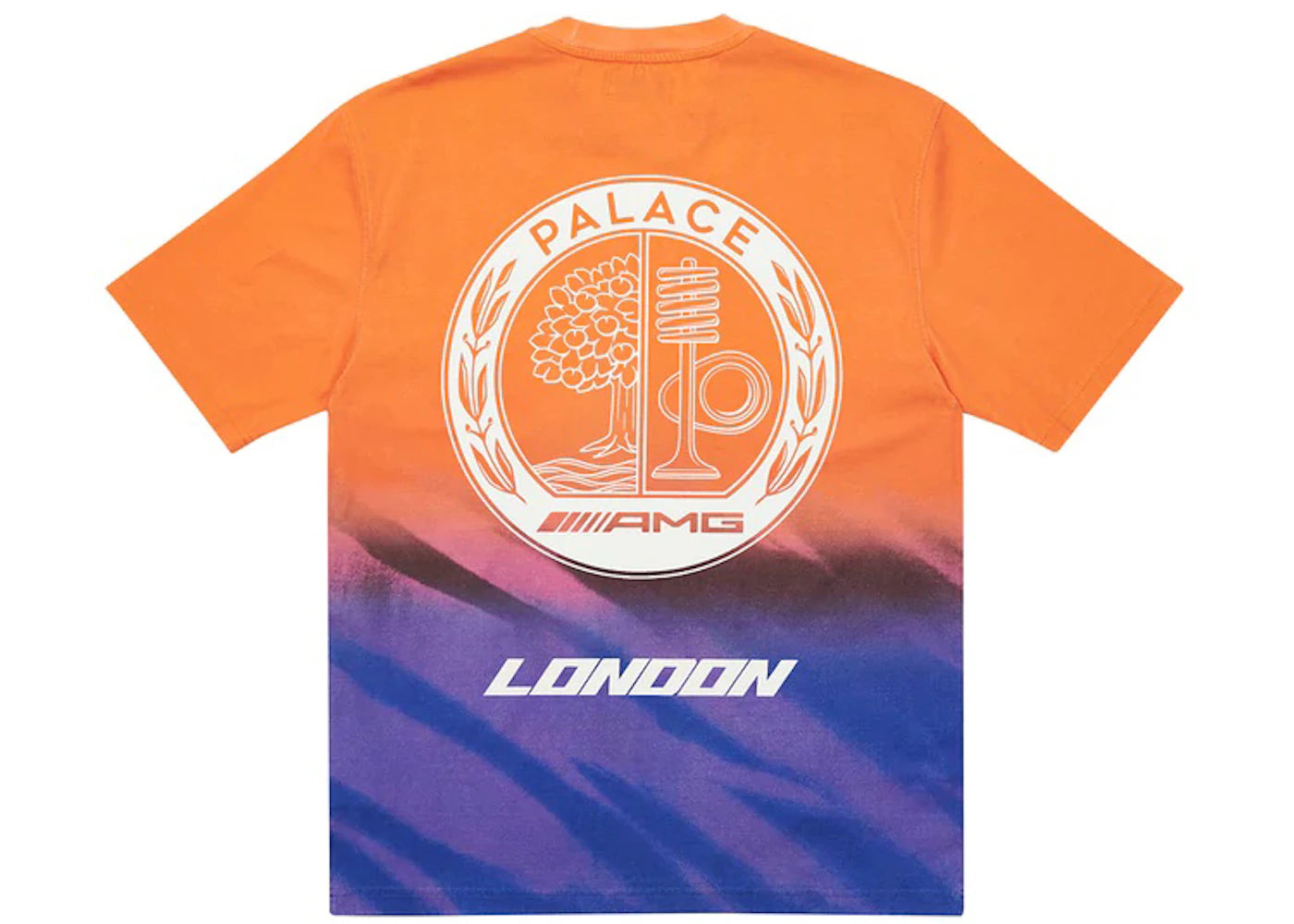 Palace AMG 2.0 London T-shirt Orange/Purple