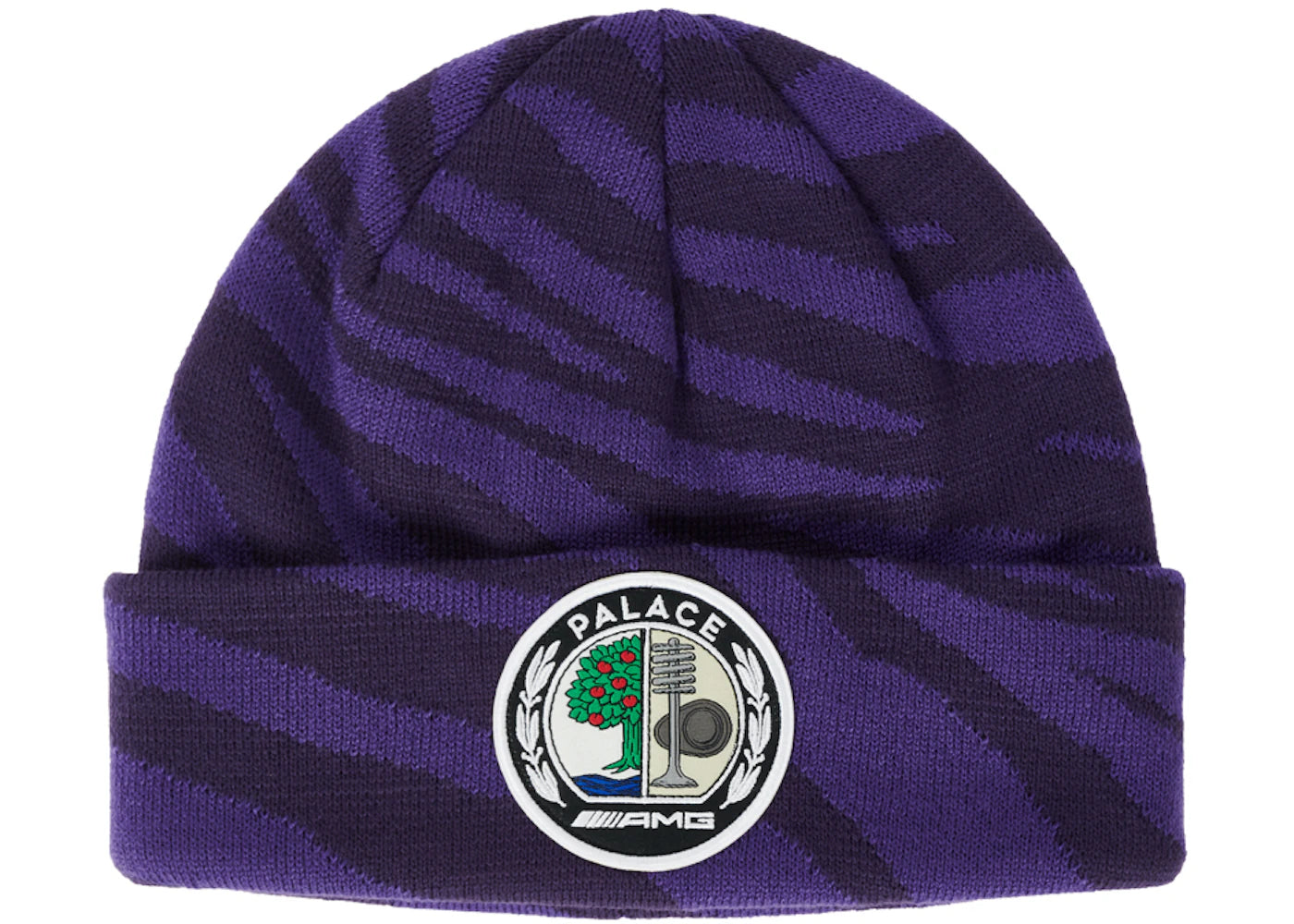 Palace AMG Beanie Purple